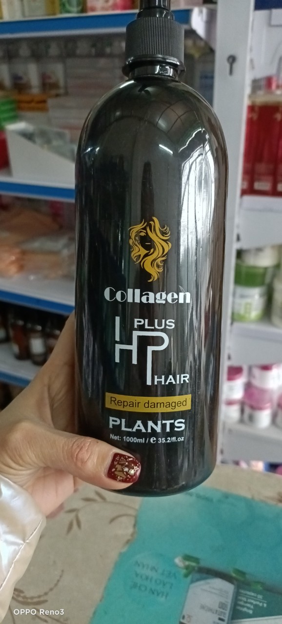 [Rẻ vô địch] [Siêu Sale]  Kem ủ - Hấp tóc Collagen Men Sống Phục Hồi, dưỡng tóc, khử kiềm trên tóc 1000ml
