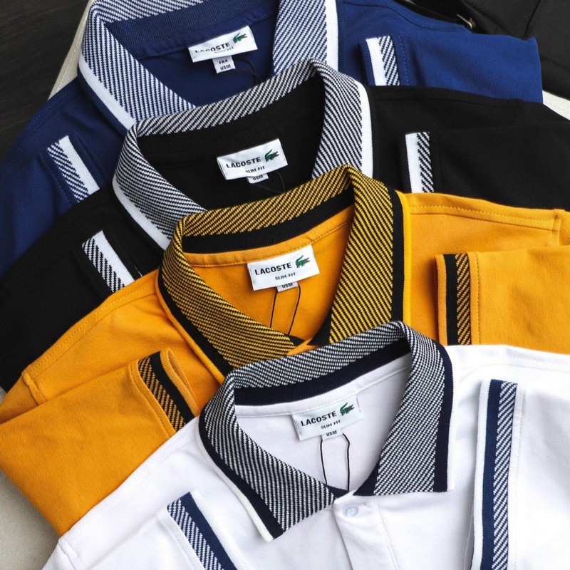 Áo thun Lacoste cổ bẻ