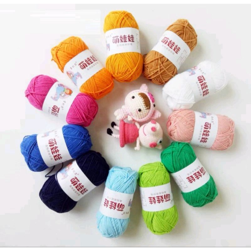 Len Baby Yarn loại 1 mền mịn cuộn 40gr