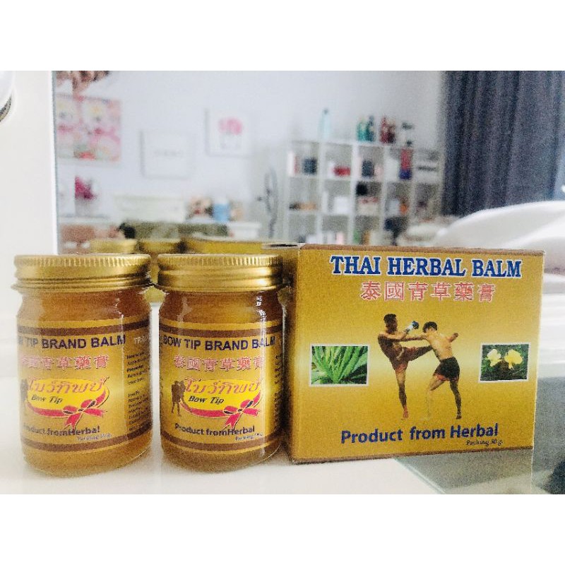 DẦU CÙ LÀ BOWTIP BRAND BALM VÀNG THÁI LAN