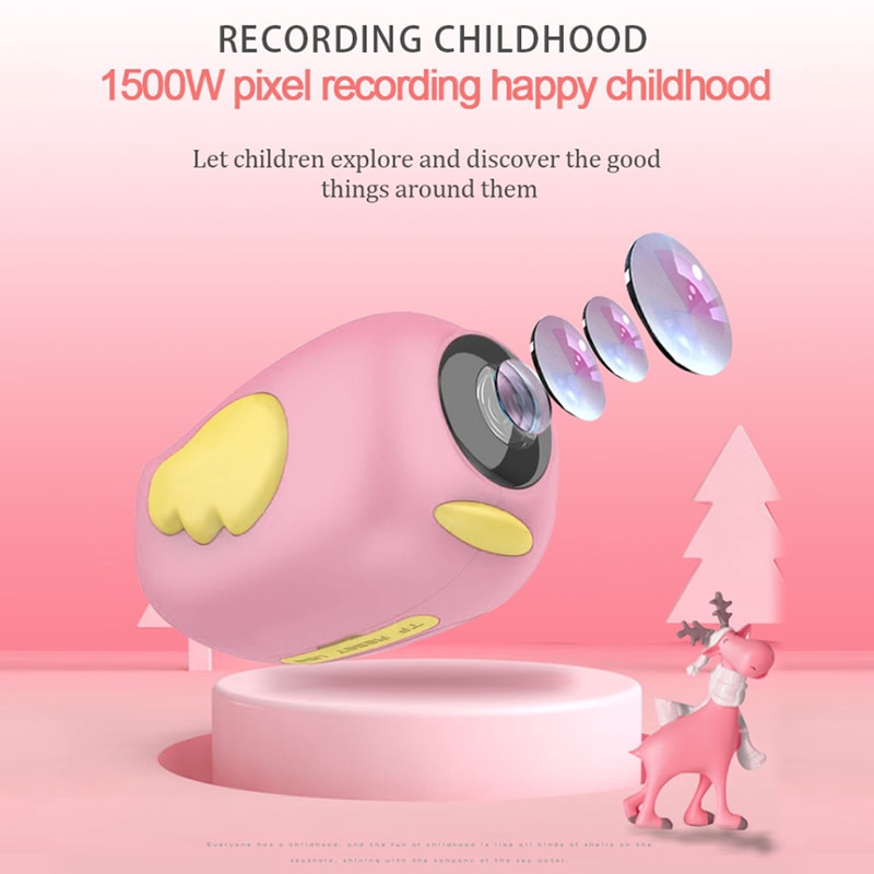 Máy Ảnh Kỹ Thuật Số Mini 2 Inch Hd 1080p Cho Bé | BigBuy360 - bigbuy360.vn