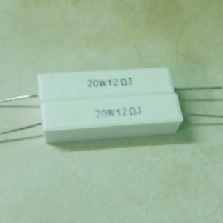 Điện trở sứ 20W12 ohm 2 cái