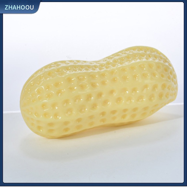 ☃Nhà☃ Búp Bê Đồ Chơi Hình Hạt Đậu Phộng Chống Cắn Làm Sạch Răng Cho Cún Cưng