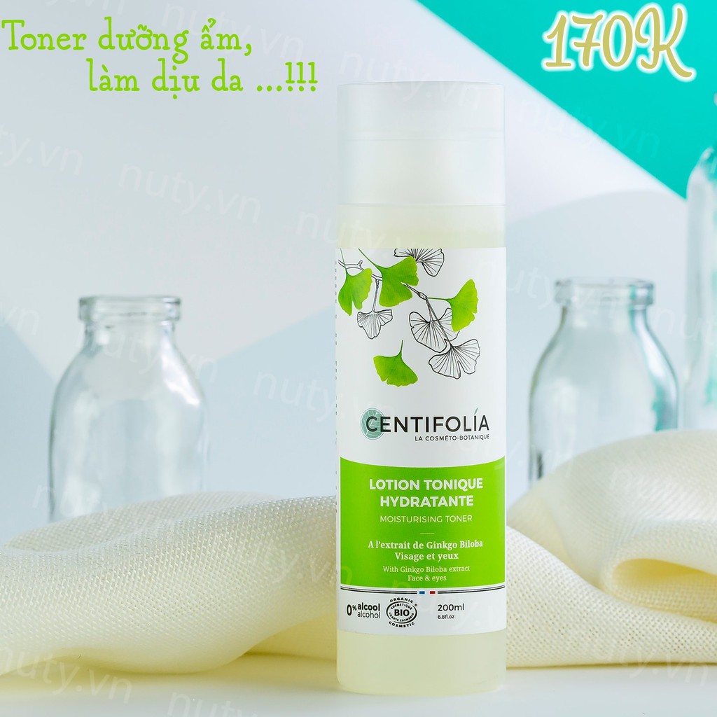 Nước Cân Bằng Da Centifolia Moisturizing Toner (200ml)