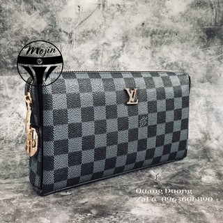 Ví cầm tay Nam Khóa Số Hàng Cao Cấp, Clutch Nam Cầm Tay