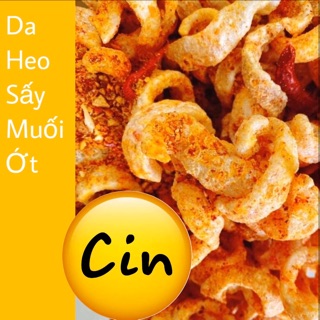 Da heo sấy muối ớt cay giòn 🌶