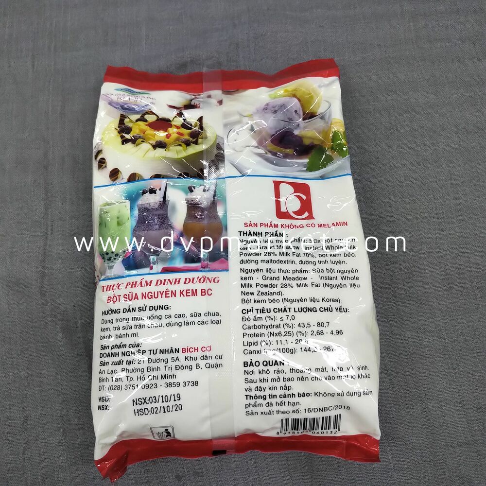 Bột Sữa Nguyên Kem New Zealand 1KG
