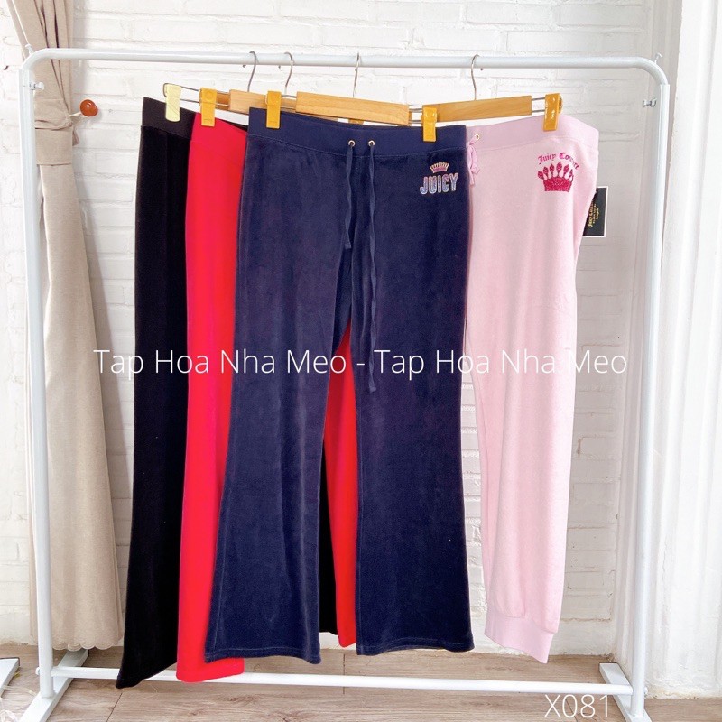 QUẦN SUÔNG NHUNG JUICY COUTURE (X079)