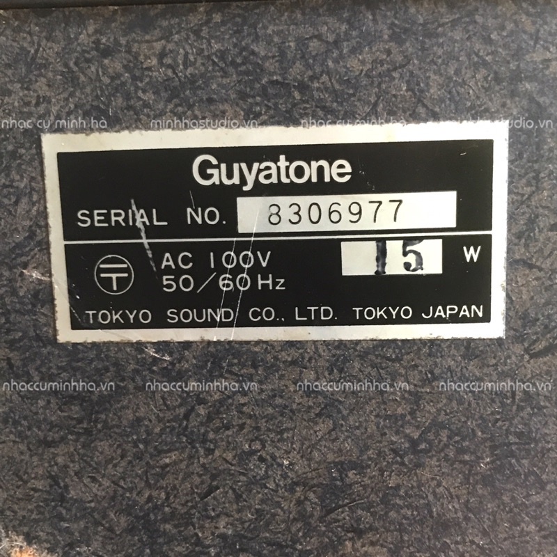 Ampli cho đàn Guitar điện Guyatone VAP-10D chính hãng, chơi hoàn hảol