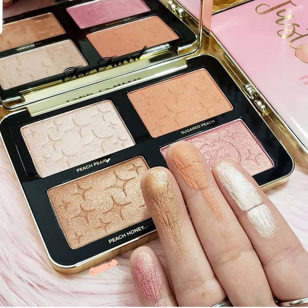Bảng má hồng dạng phấn Too Faced Sugar Peach Wet and Dry | BigBuy360 - bigbuy360.vn