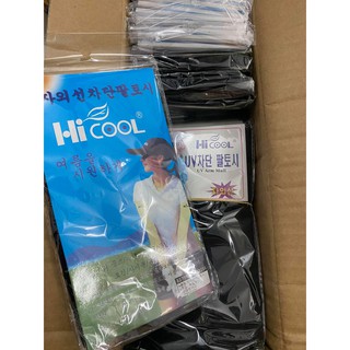 Tay áo chống nắng Hicool ( Đen )