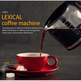 Máy pha cà phê LEXICAL automatic, hàng chính hãng, bảo hành 12 tháng