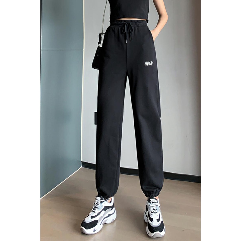 NRVP Quần Thể Thao Ống Rộng Phong Cách Thời Trang Hàn Quốc Dành Cho Nam Và Nữ