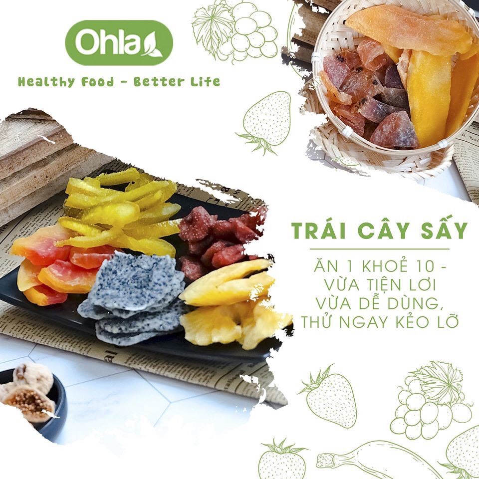 Mơ Sấy Khô Sấy Dẻo OHLA 100gram [Công ty Lương Gia]