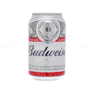 Bia Budweiser 5% Thùng 24 Lon 330 ml