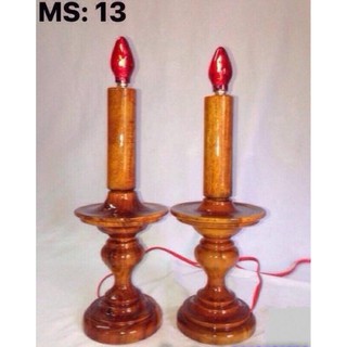 đèn thờ cúng gỗ -ms13