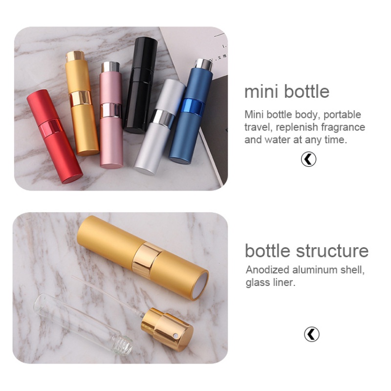 Chai Xịt Đựng Nước Hoa 8Ml Bằng Kính Tiện Dụng Khi Đi Du Lịch