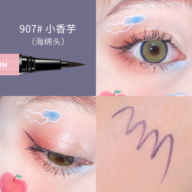 Pink Coco Bút kẻ mắt dạ Hold Live nét mảnh chống thấm nước lâu trôi nhiều màu tùy chọn