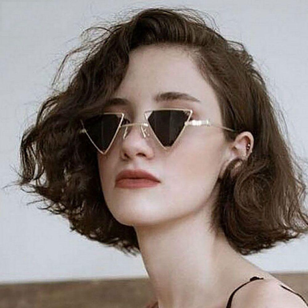Kính Mát Gọng Tam Giác Chống Lóa Thời Trang Hàn Quốc