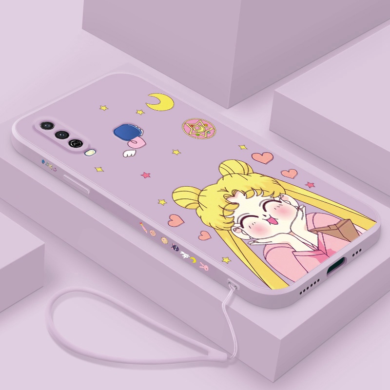 Sailor moon Ốp Điện Thoại Cho realme 5 realme 5 5i 5s 6i c3 realme 5pro realme 6 realme 6 pro realme 7 4G realme 9 pro plus