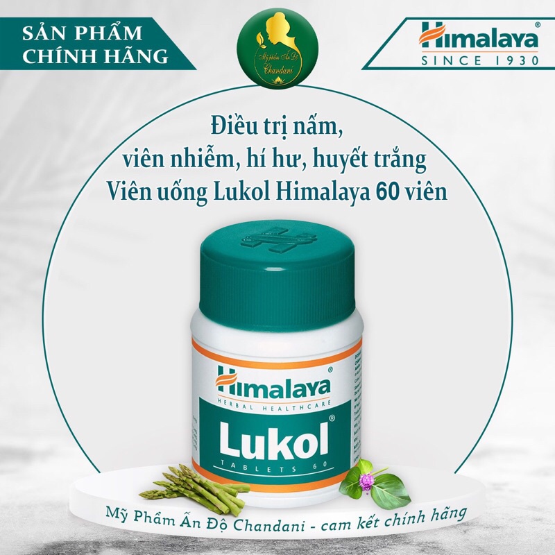 [HÀNG CÓ SẴN] Himalaya Lukol 60v