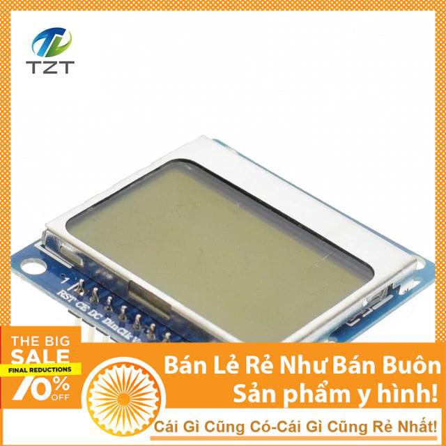 LCD5110 - Nền Trắng Chữ Đen