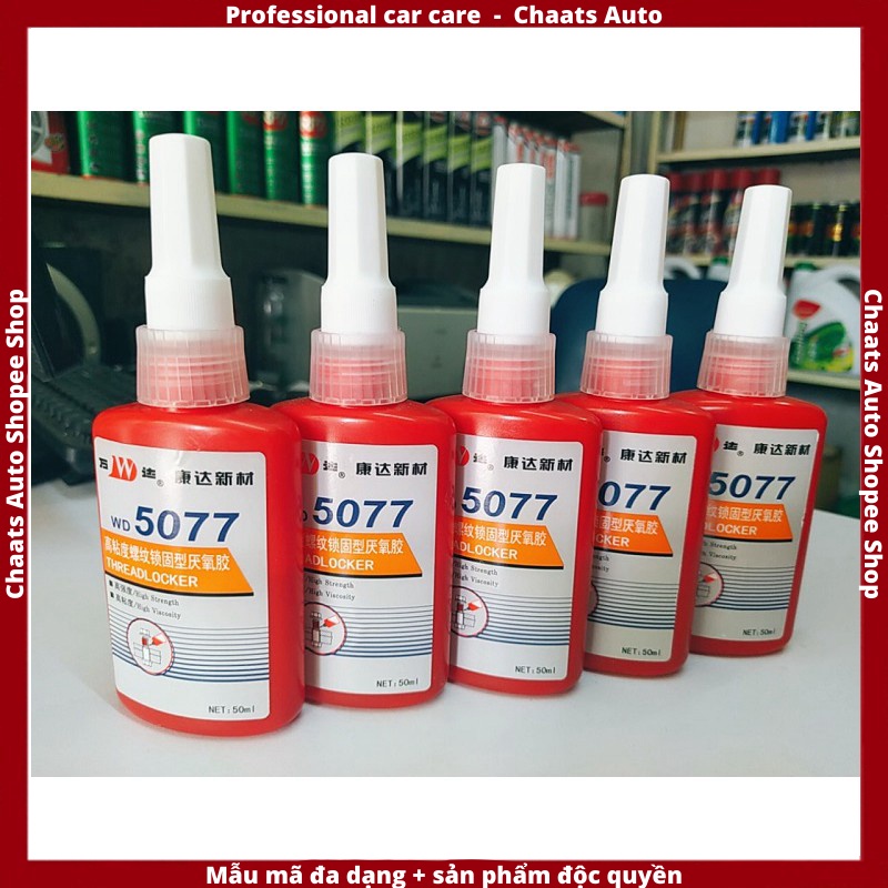 Keo khoá ren & chống đề ốc 🔥 Freeship 🔥 Keo khóa ren ốc, chống rung bật các loại ốc vít trên máy móc 50ml