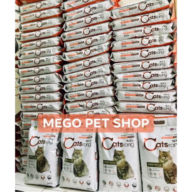 Bao 5kg Catsrang Hàn Quốc - Thức Ăn Hạt Cho Mèo