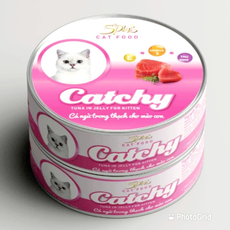 Pate Mèo Lon Catchy Đổi vị - cực thơm ngon - Lon 170g