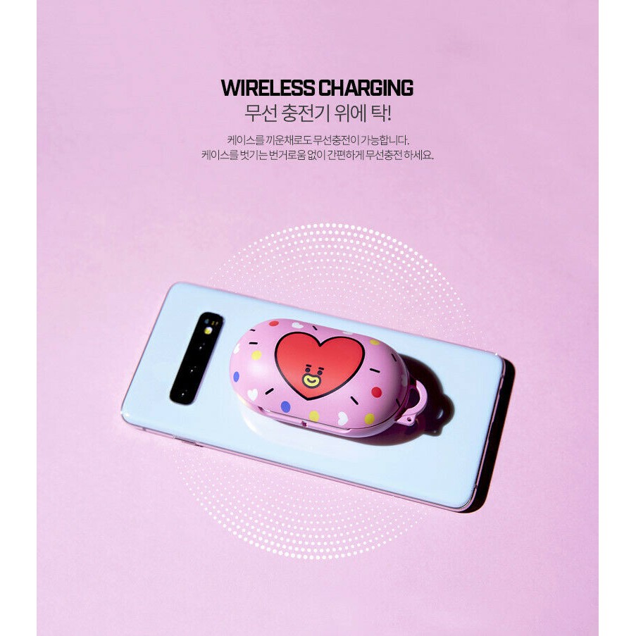 Vỏ Bảo Vệ Hộp Sạc Tai Nghe Samsung Galaxy Buds / Buds + / Buds Plus BT21 Chính Hãng