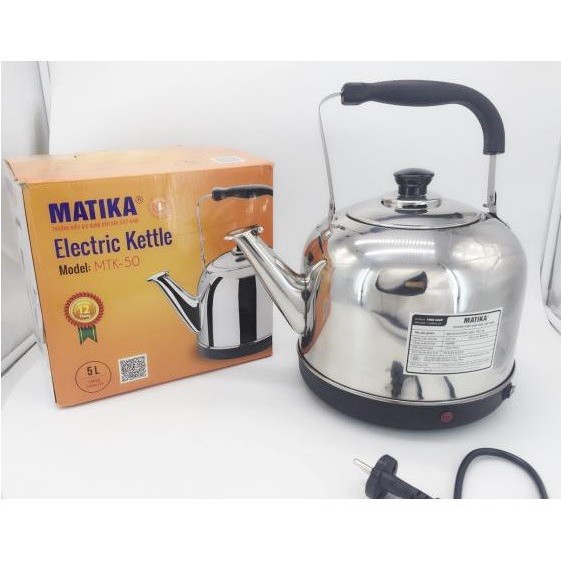 ẤM ĐUN NƯỚC ĐIỆN MATIKA MTK-50 5 LÍT