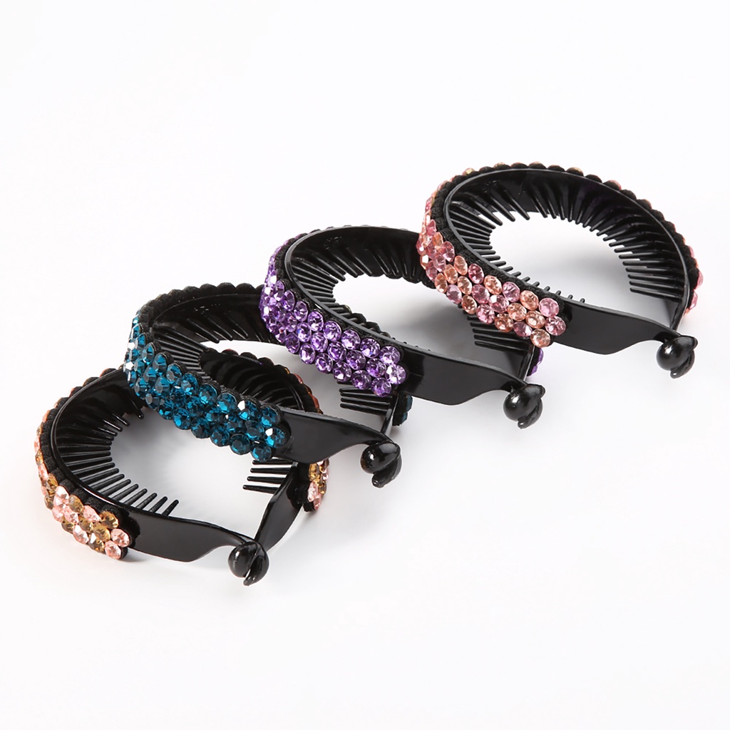 Kẹp tóc đính đá xinh xắn dành cho nữ
