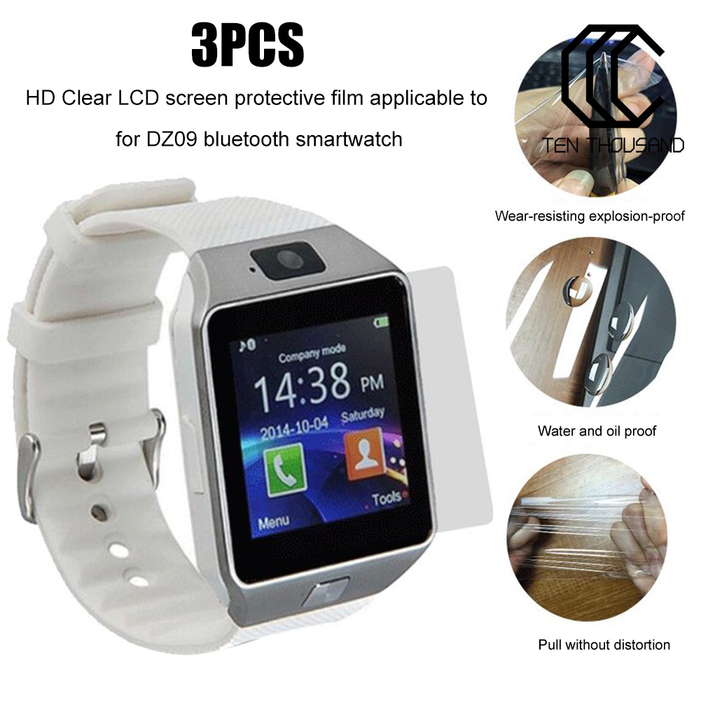 ♋Bộ 3 Miếng Dán Bảo Vệ Màn Hình LCD DZ09 Bluetooth-compatible