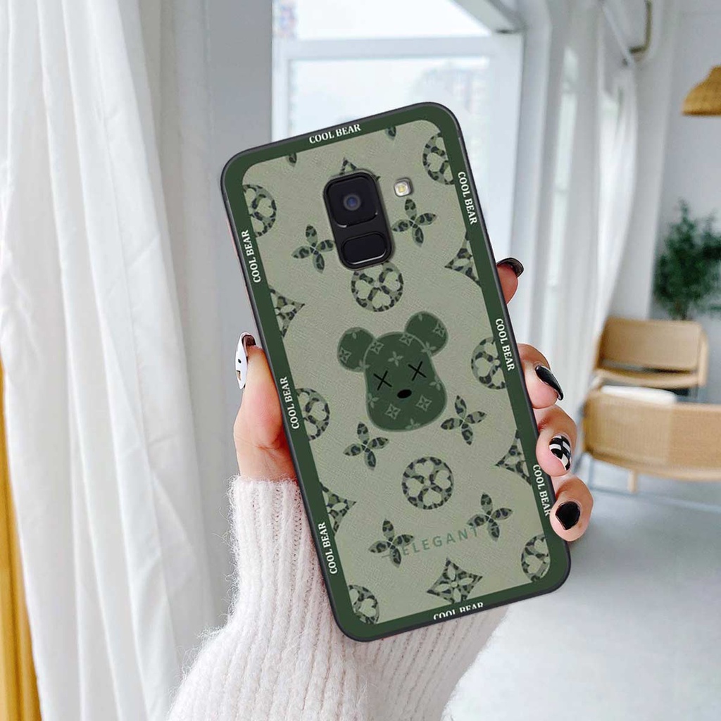 Ốp lưng điện thoại Samsung A6 2018 / A6 Plus / A6+ fendy, búp bơ rì, kaws thời trang, vỏ ốp thời trang rẻ đẹp