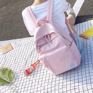 (có sẵn Hồng, be) Order balo đi học ulzzang hàn quốc