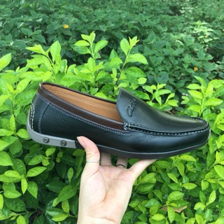 Giày lười công sở clarks ảnh thật tự chụp