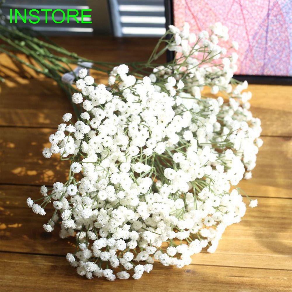 Bó hoa giả 65cm dùng trang trí đám tiệc đơn giản / xinh đẹp