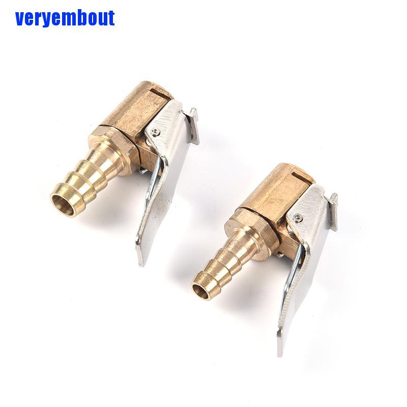 Đầu Nối Van Bơm Hơi Lốp Xe Hơi Bằng Đồng Thau