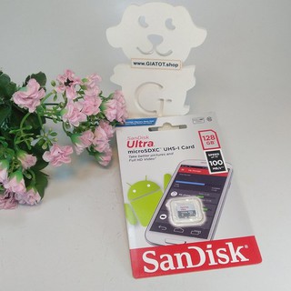 Mua Thẻ nhớ 128Gb SanDisk Ultra Class 10 100Mb/s chính hãng