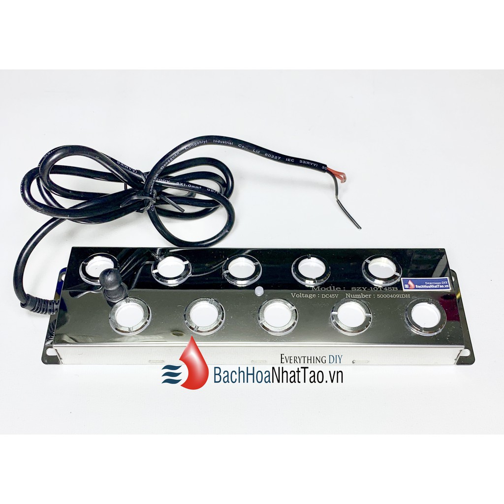 Vỉ phun sương tạo ẩm 10 mắt (1 cảm biến)