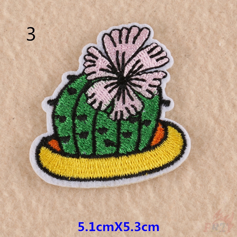 Miếng dán quần áo hình cây xương rồng（☸ Plants - Cactus Patch ☸）