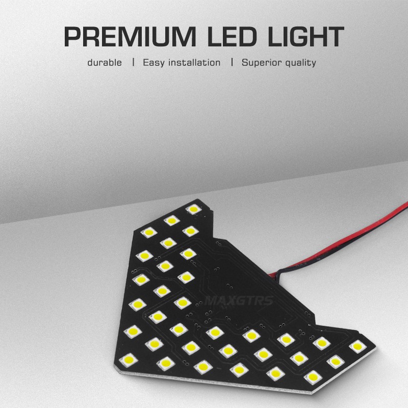 Bộ 2 Đèn LED Tín Hiệu Siêu Mỏng 33-SMD-1210 Chuyên Dụng Cho Xe Hơi