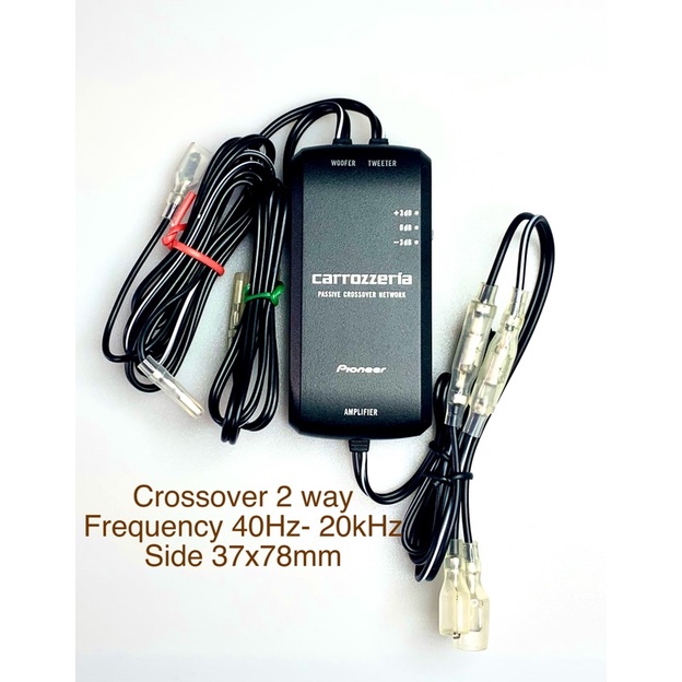 phân tần loa hai đường tiếng Carrozzeria pioneer chính hãng (passive crossover network-37x78mm tần số cắt+-40Hz +- 25KHz