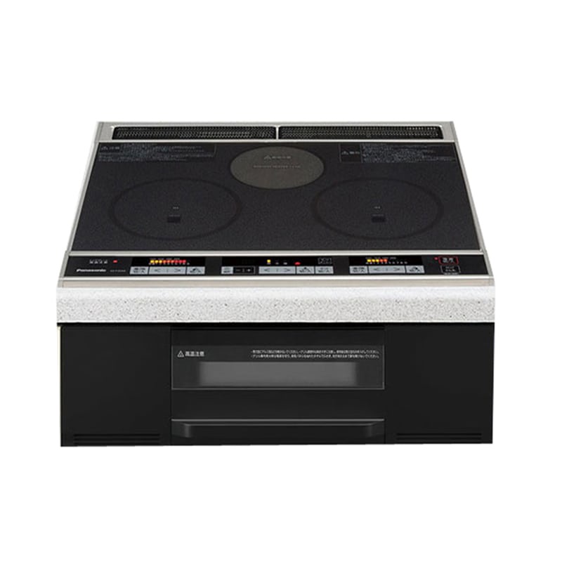 Bếp từ Nhật Inverter Panasonic KZ-G32AS - Bếp từ âm 60cm màu Đen/Bạc