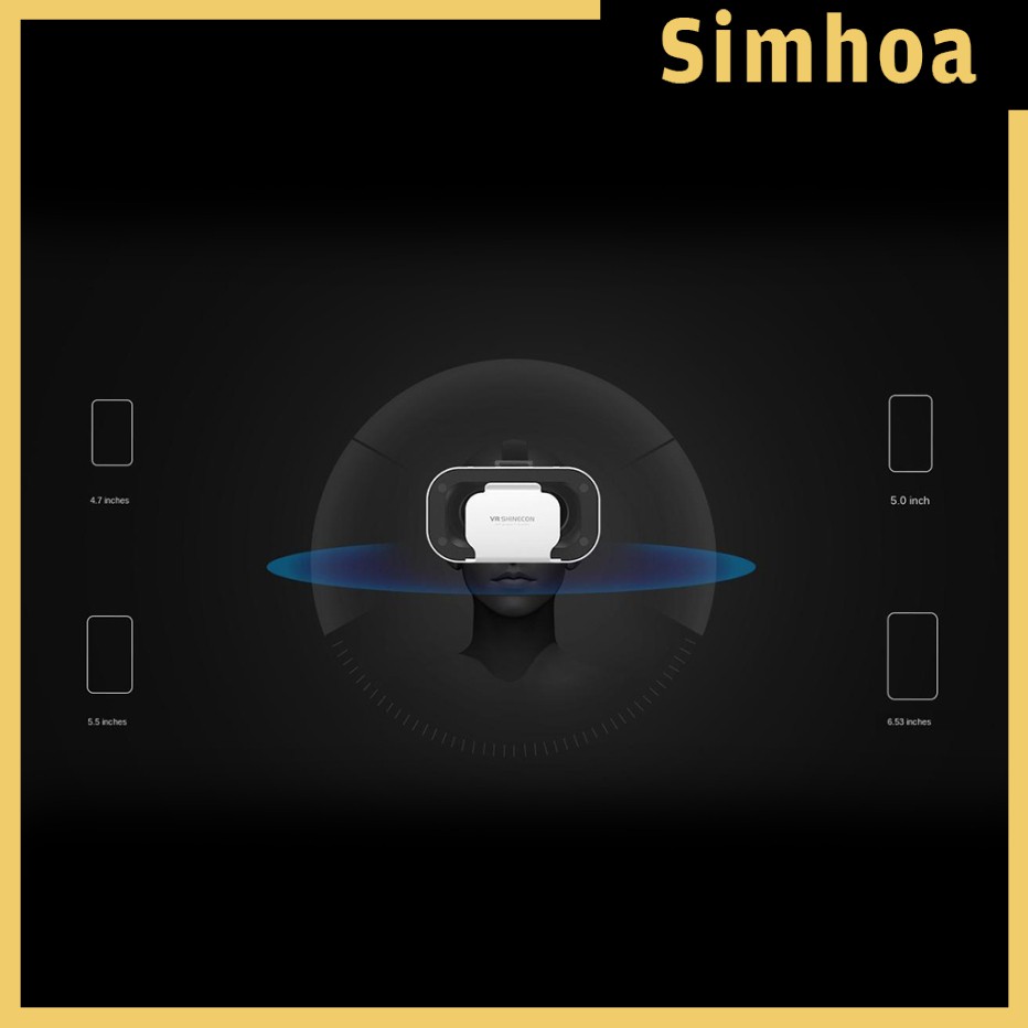 Kính 3d Thực Tế Ảo Cho Điện Thoại 4.7 &quot;- 6.53&quot;