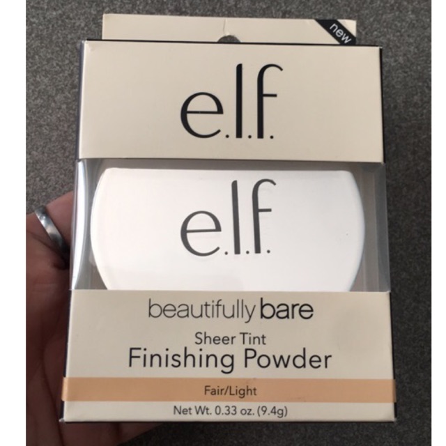 Phấn phủ ELF Sheer Tint finishing Powder - Fair/Light (9.4g)