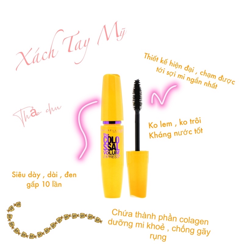 Macara Maybeline Mỹ