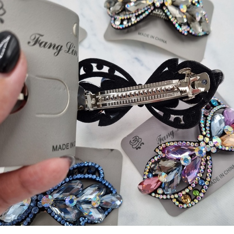 Cặp tóc siêu nhẹ gắn đá siêu đẹp MẪU MỚI 425