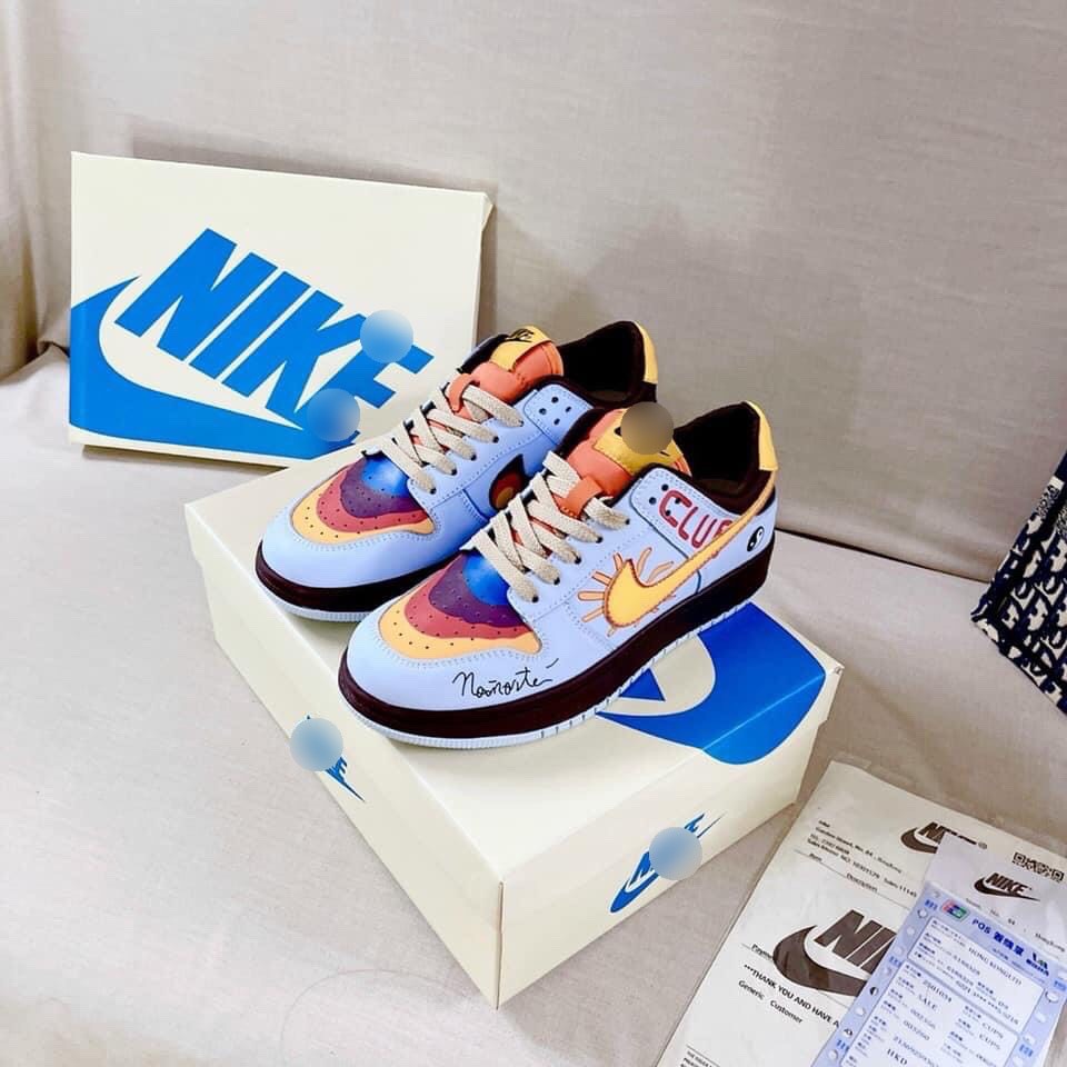 Giày thể thao màu xanh mặt trời siêu đẹp, giày sneaker Sun mặt trời size nữ