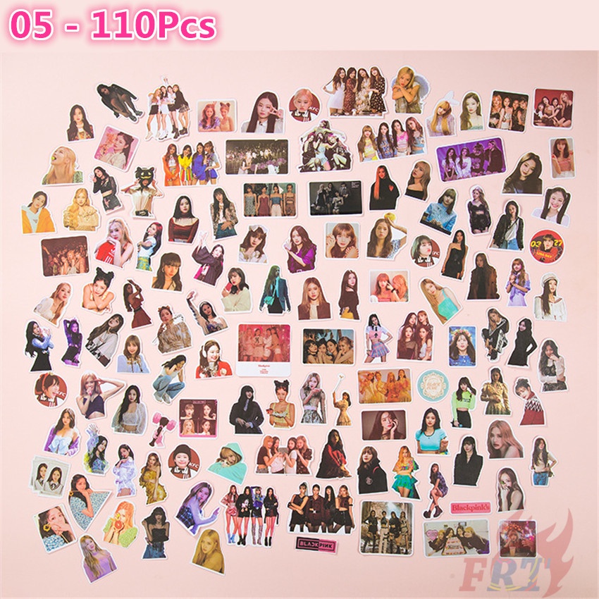 ❉ Hình Dán BLACKPINK ❉ Miếng Dán Trang Trí Thời Trang Chống Nước DIY Hình SuperGirl Superstar JISOO JENNIE ROSÉ LISA